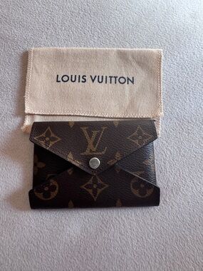 Louis Vuitton Kirigami Card Holder in Sari Red